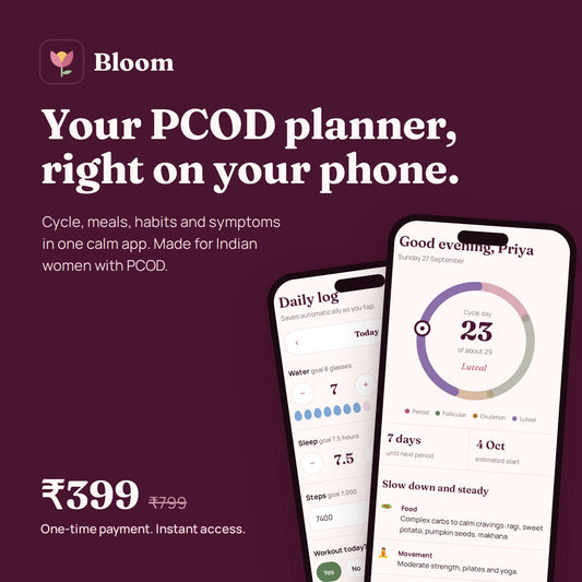 Bloom – PCOD Wellness Planner App