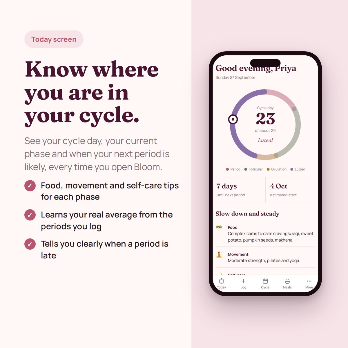 Bloom – PCOD Wellness Planner App