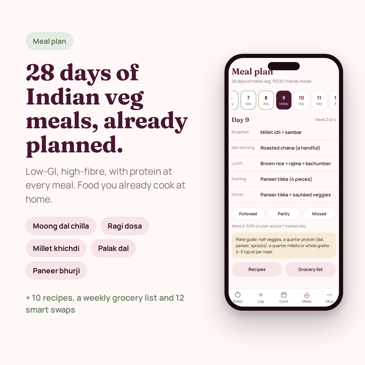 Bloom – PCOD Wellness Planner App
